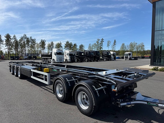 Hakarps - 42 tons lastväxlarvagn med glider OMGÅENDE LEV 3 of 12