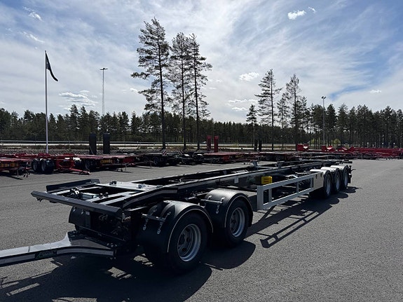 Hakarps - 42 tons lastväxlarvagn med glider OMGÅENDE LEV 4 of 12