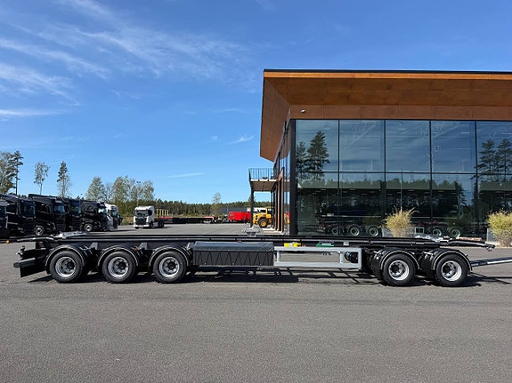 Hakarps - 42 tons lastväxlarvagn med glider OMGÅENDE LEV 2 of 12