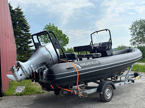 Highfield Patrol 600 -20 Honda 135 hk -20. 21 timmar 1 ägare