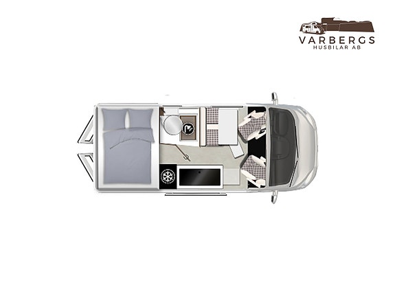 Karmann Davis 590 Trendstyle AUT -KAMPANJ *Dieselvärme* 599 cm | Fr. 3995 kr/mån. Fr. 3,70% ränta 3 of 19