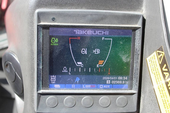 Minigrävare Takeuchi TB257FR, TB 257 FR, TB257 10 of 12