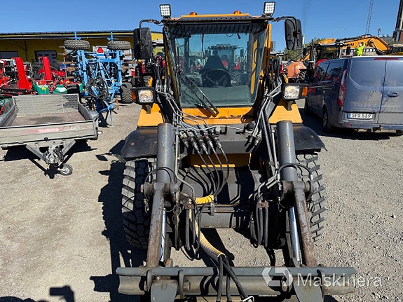 Redskapsbärare Wille 655C med Vikplog Snowek N280 3 of 27