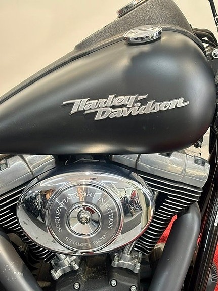 Harley-Davidson FXDB Street Bob Twin Cam 6-Xäxlad, LÅGA MIL!!! 4 of 5
