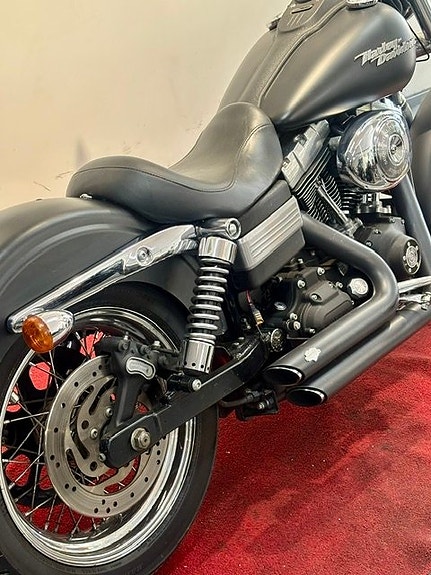 Harley-Davidson FXDB Street Bob Twin Cam 6-Xäxlad, LÅGA MIL!!! 3 of 5