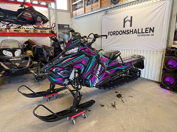 Polaris PRO RMK 800 36" Framvagn/ Skinz Bågar / NY matta 750:-/ Mån Frakt -17 2 of 12