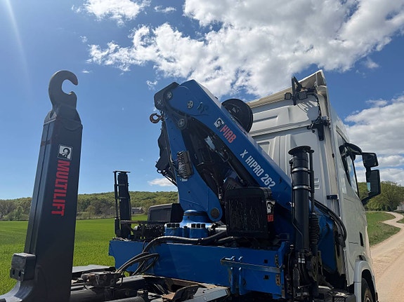 Scania R500 8x4 kranväxlare | Hiab 262-6 | Euro 6 7 of 12