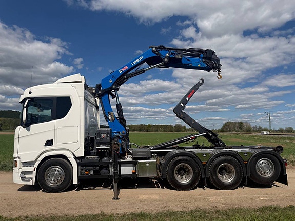 Scania R500 8x4 kranväxlare | Hiab 262-6 | Euro 6 9 of 12