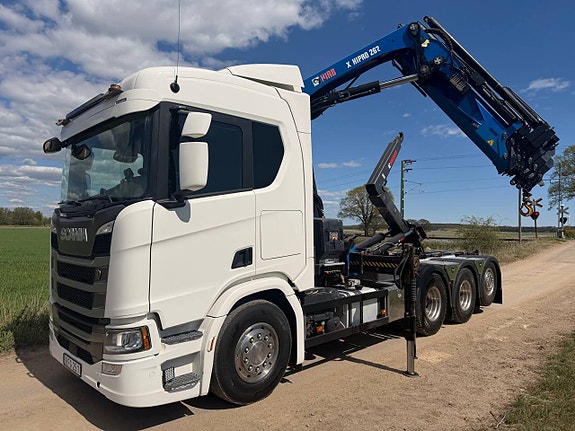 Scania R500 8x4 kranväxlare | Hiab 262-6 | Euro 6