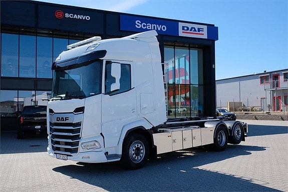 DAF Ny XF 530 FAN Hiab lastväxlare för omg leverans