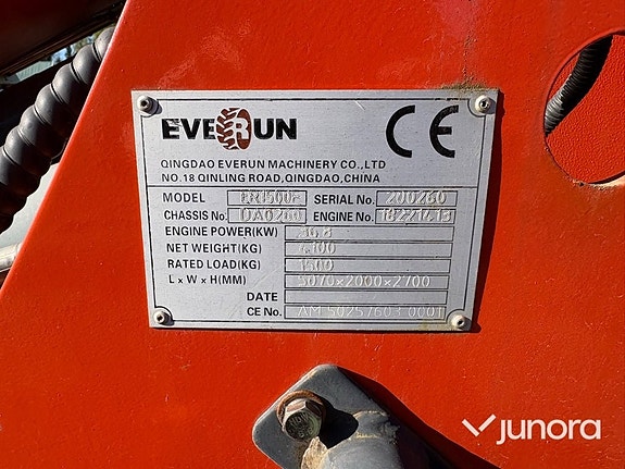 Teleskoplastare - Everun, ER1500F 20 of 30