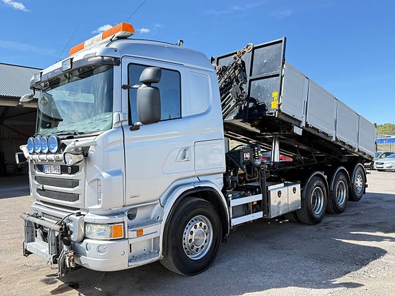 Scania G440 8x4 Tipp & Kran Euro 6 Plog