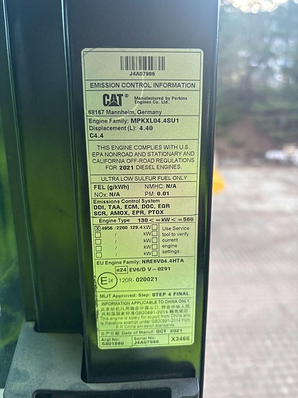 Caterpillar 325 07B Next Gen 11 of 30