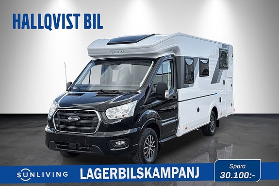 Sun Living C 70DL Automat Långbädd Adaptiv Farthållare LAGERBIL