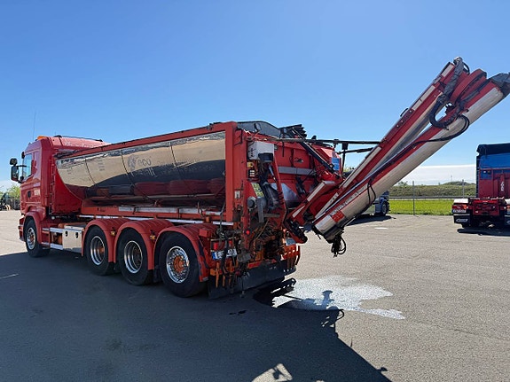 SPRIDERBIL SCANIA R490 TRIDEM KOMPLETT FLAK O SPRIDER 4 of 5