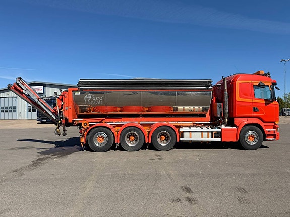 SPRIDERBIL SCANIA R490 TRIDEM KOMPLETT FLAK O SPRIDER 6 of 12