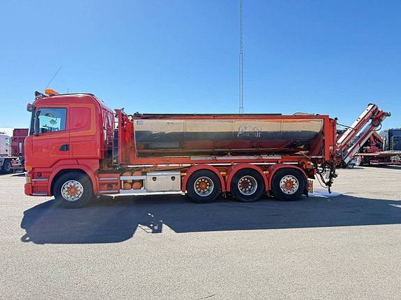 SPRIDERBIL SCANIA R490 TRIDEM KOMPLETT FLAK O SPRIDER 3 of 5