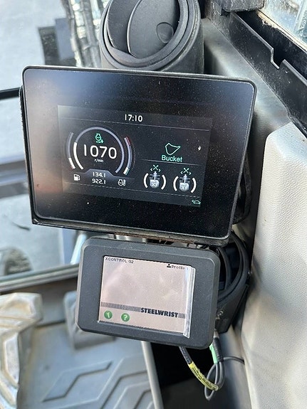 Volvo ECR50F ECR50 F grävmaskin rotortilt etc 725.000+m 12 of 22