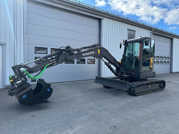 Volvo ECR50F ECR50 F grävmaskin rotortilt etc 725.000+m 2 of 5