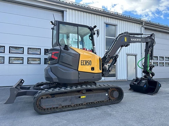 Volvo ECR50F ECR50 F grävmaskin rotortilt etc 725.000+m 4 of 5