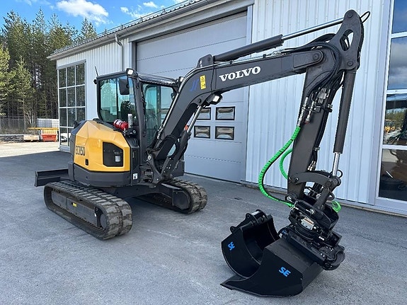 Volvo ECR50F ECR50 F grävmaskin rotortilt etc 725.000+m 3 of 5