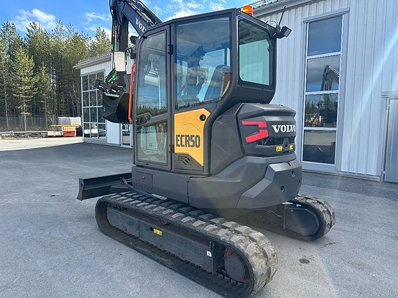 Volvo ECR50F ECR50 F grävmaskin rotortilt etc 725.000+m 14 of 22