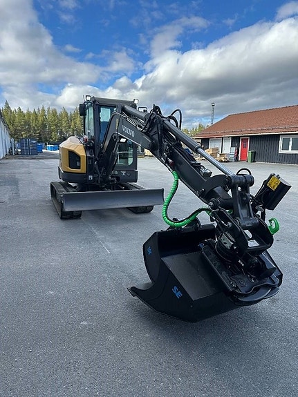 Volvo ECR50F ECR50 F grävmaskin rotortilt etc 725.000+m 20 of 22