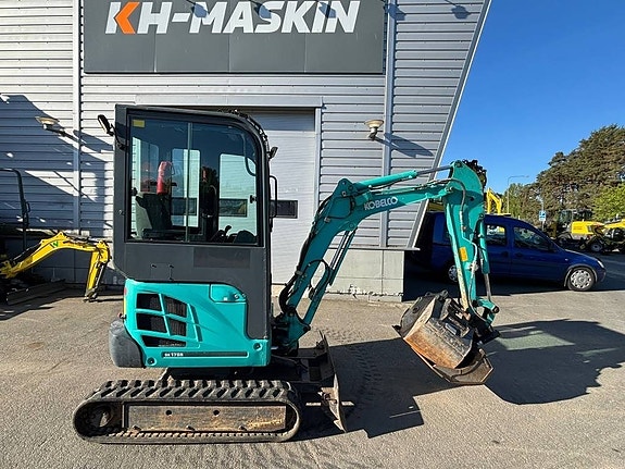 Kobelco SK17 - Tiltfäste & 3 skopor
