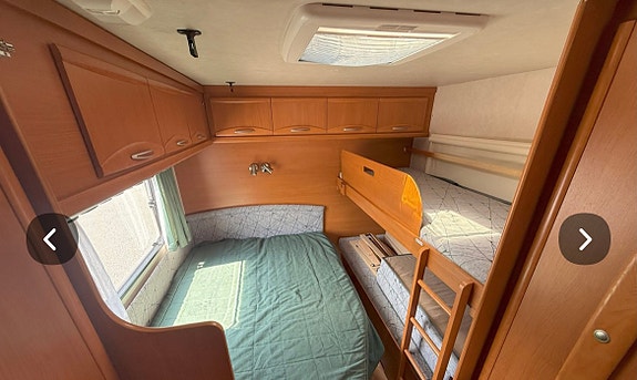 Adria 743 UNICA UK Classic barnkammare 6 of 11