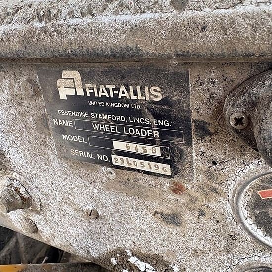 Fiat-Allis 545 B - 9 ton  -  Video! 25 of 30