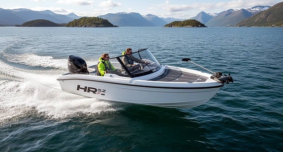 HR 5.2 fish + Suzuki 90-140, trailer,elmot,GPS, på väg!