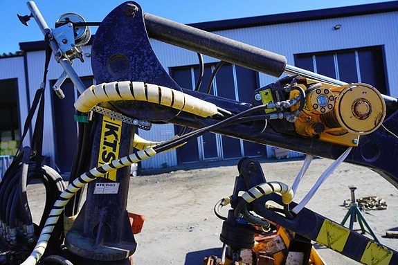 KTS 4,7 m 3-punktsmonterad skogskran med vinsch 6 of 12