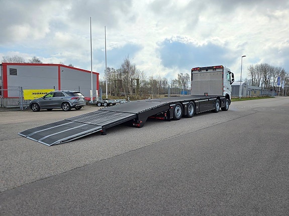 Volvo FH GLOBTROTTER Maskinbil "BYGGTAXI" Inkommande