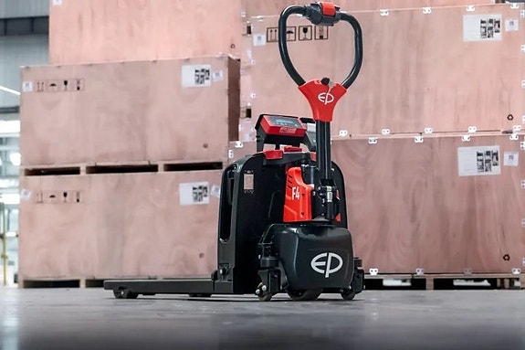 Elektrisk pallyftare med våg 1,5 ton – EP F4 med litium 2 of 5