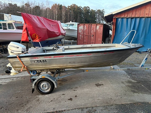 Sjöjeep 430 Evinrude 50Hk E-Tec -11 (Sjösatt)