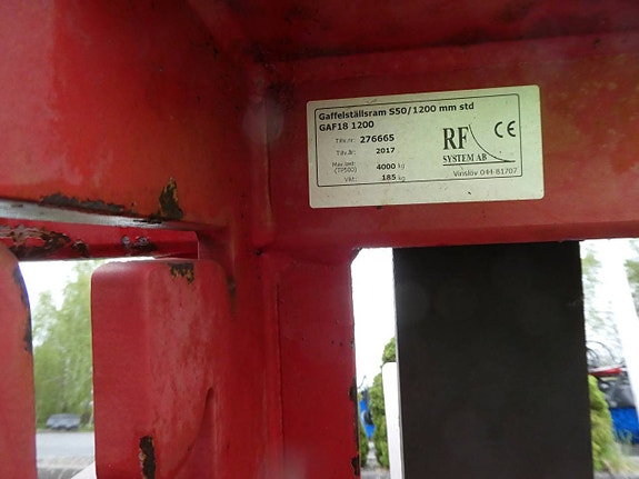 Beg 4tons RF Pallgaffel med Grävfäste S50 6 of 6