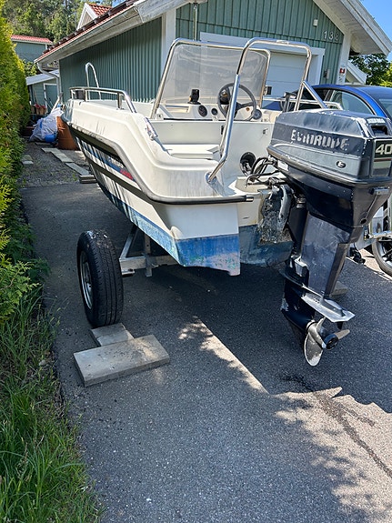 Ryds 440 GT Evinrude 40hk inkl. ny 30-trailer 3 of 6