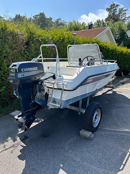 Ryds 440 GT Evinrude 40hk inkl. ny 30-trailer 2 of 6