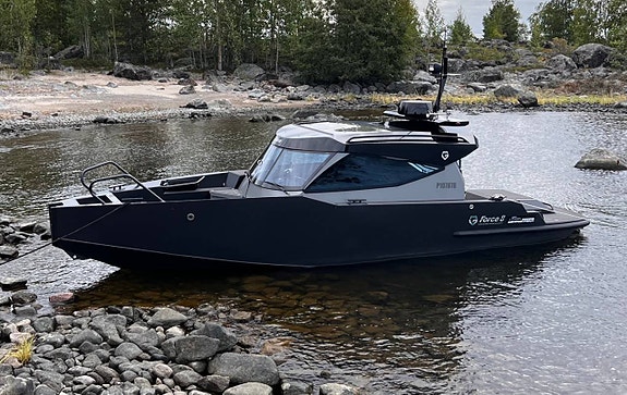 G-Force 8 aluminiumbåt till salu