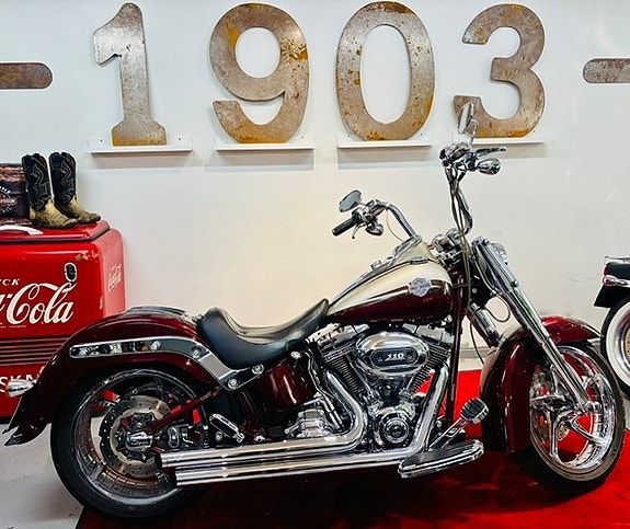 Harley-Davidson FLSTSE CVO Convertible, OBS Låga Mil! 2 of 10