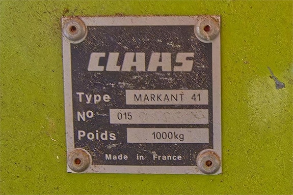 CLAAS MArkant 41 med balbana 5 of 6