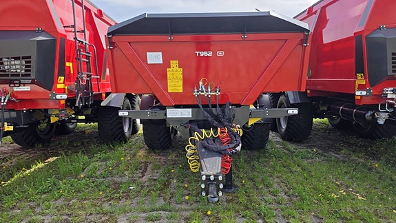 Metal-Fach T952 dumpervagn  14 tons 2 of 12