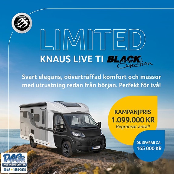 Knaus Live TI 650 MEG Black Selection