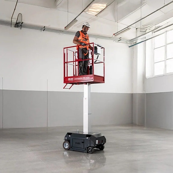Pelarlift 3,7–6,6 m – Kompakta liftar för lager & service mm 6 of 12