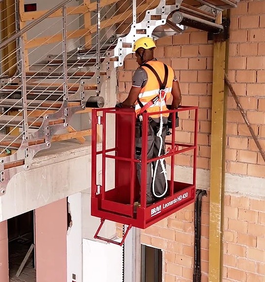 Pelarlift 3,7–6,6 m – Kompakta liftar för lager & service mm 11 of 12
