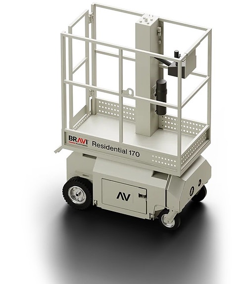 Pelarlift 3,7–6,6 m – Kompakta liftar för lager & service mm 3 of 12