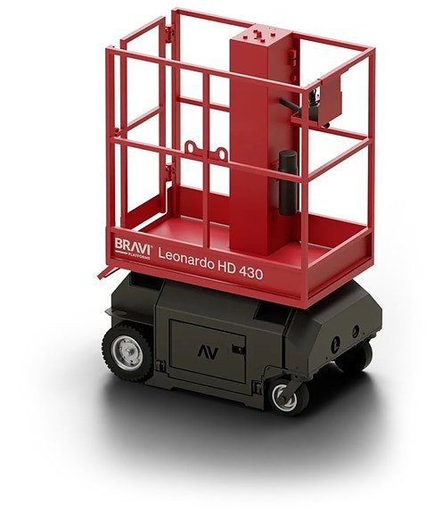 Pelarlift 3,7–6,6 m – Kompakta liftar för lager & service mm 4 of 12