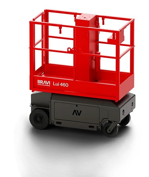 Pelarlift 3,7–6,6 m – Kompakta liftar för lager & service mm 2 of 12