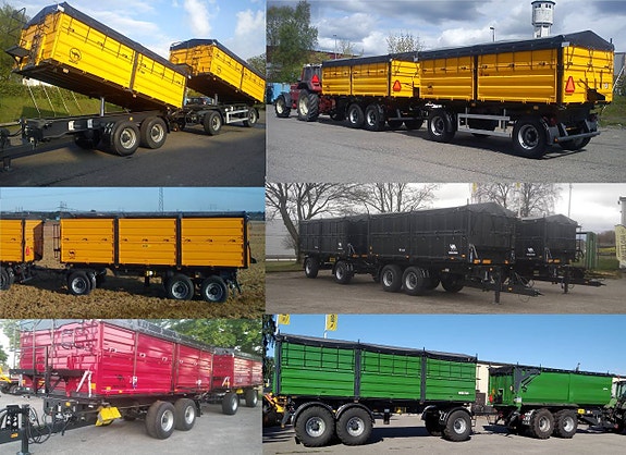 Wielton spannmålsvagnar 10-21 ton