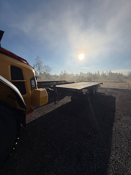 Släp Vagn  för Hjullastare och Teleskoplastare 3 of 5
